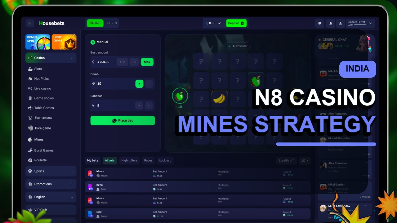 N8 Casino India: Online Casino Games ka Exciting Duniya